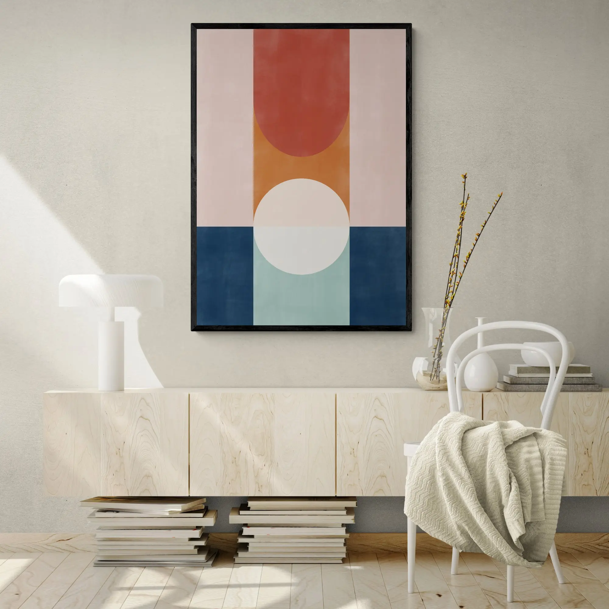 Mid-Century Abstract by Elena Ristova - Image 2