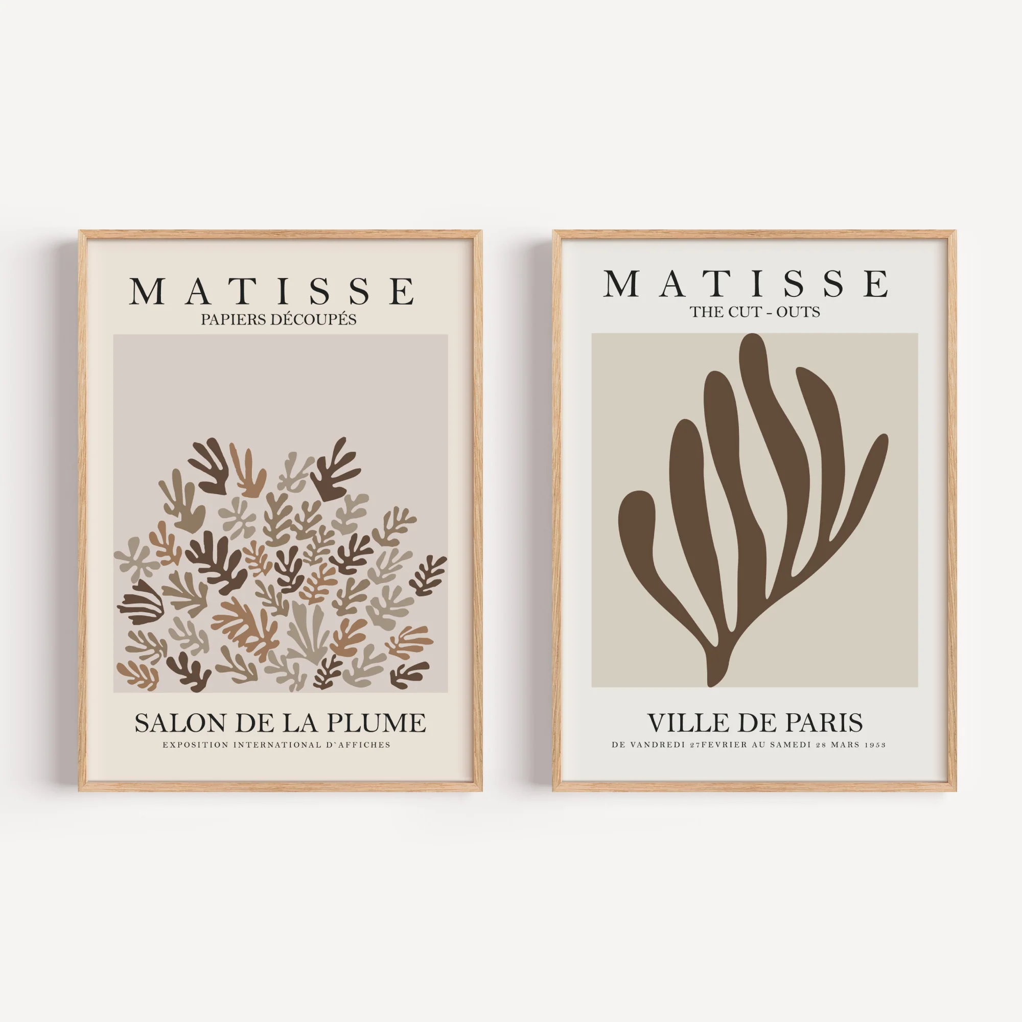 Coral Set of 2 by Henri Matisse
