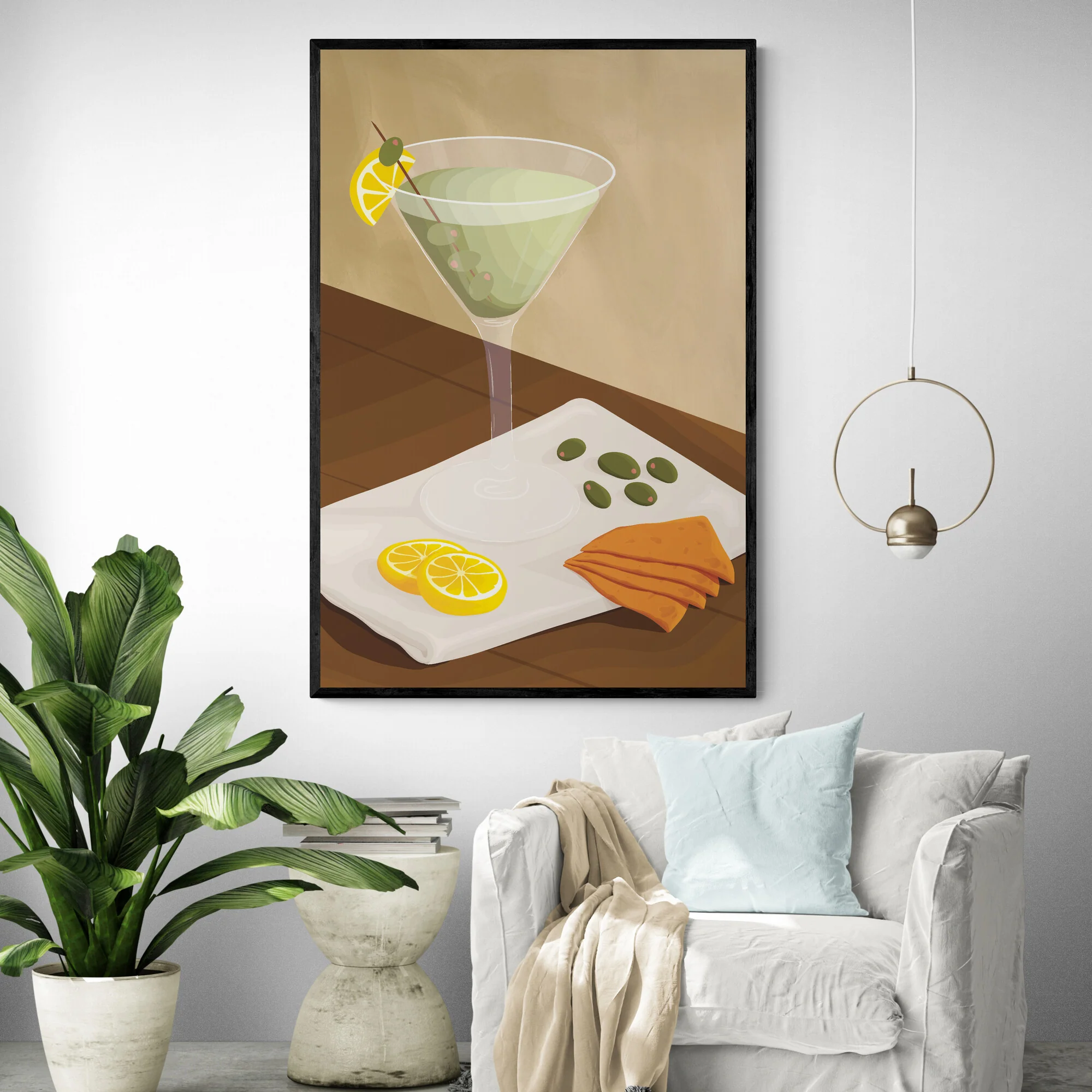 Olives After Five Art Print - Image 2