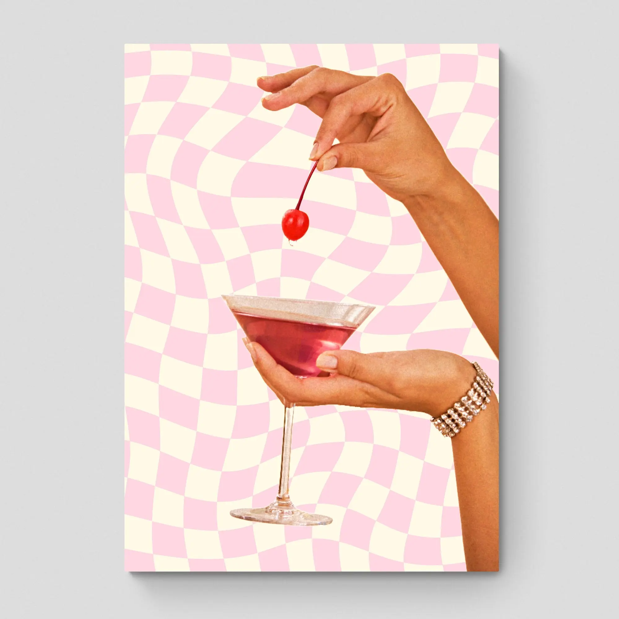 Pink Cocktail Art Print by Salty Biche - Image 3