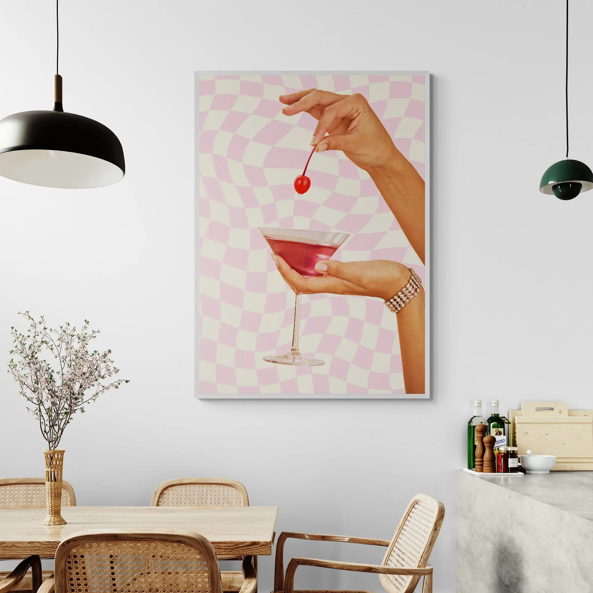 Pink Cocktail Art Print by Salty Biche - Image 4