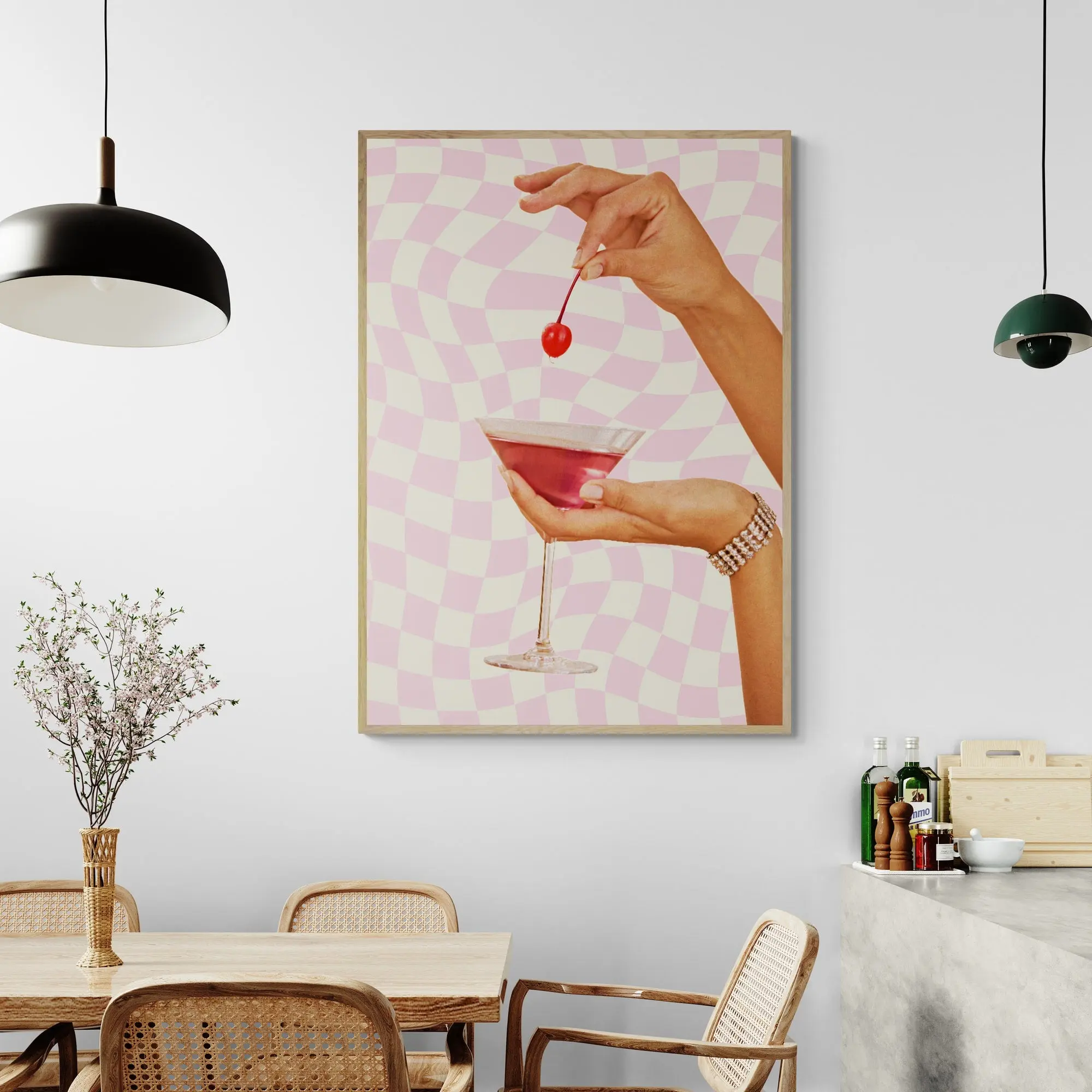 Pink Cocktail Art Print by Salty Biche - Image 5