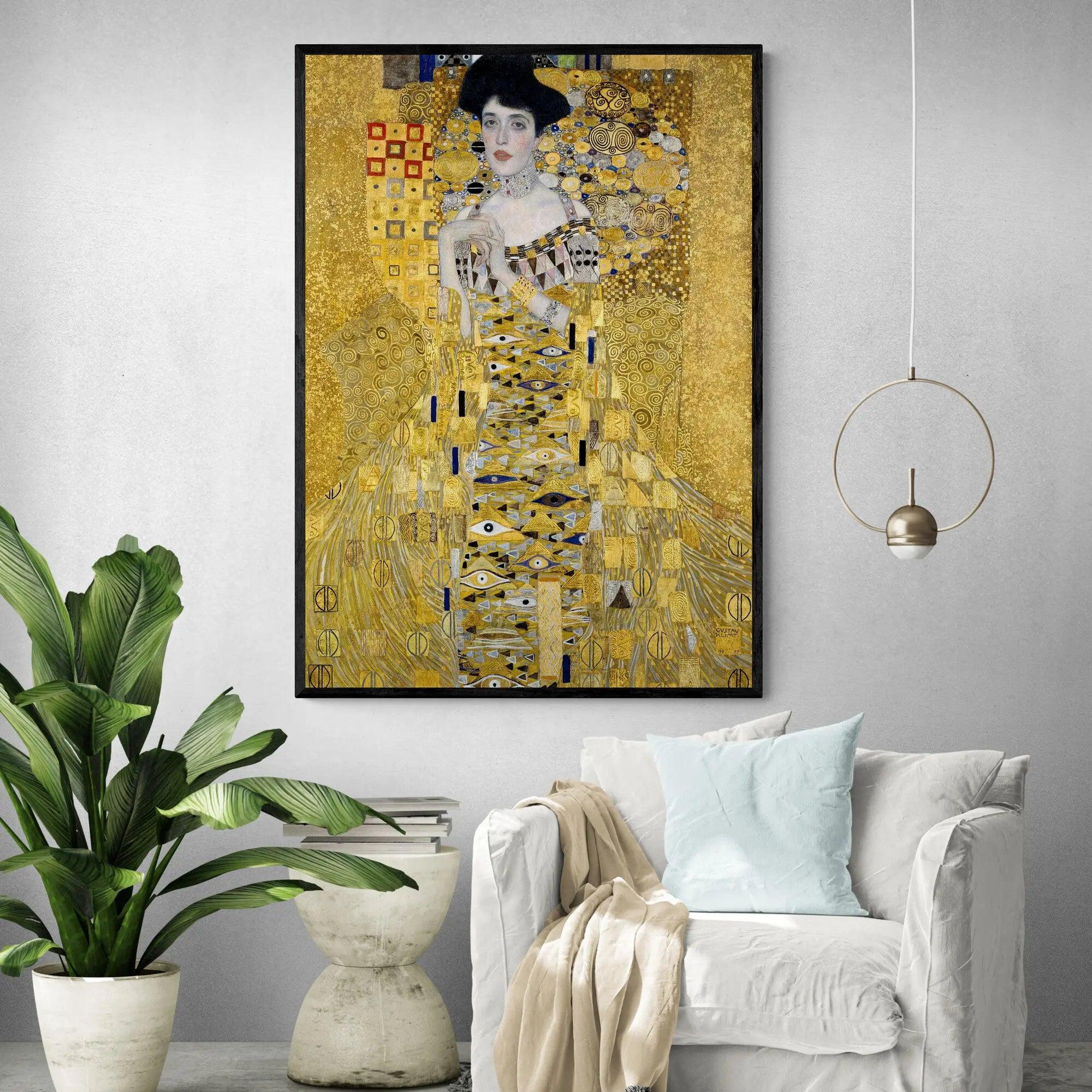 Portrait of Adele Bloch-Bauer I by Gustav Klimt - Image 3