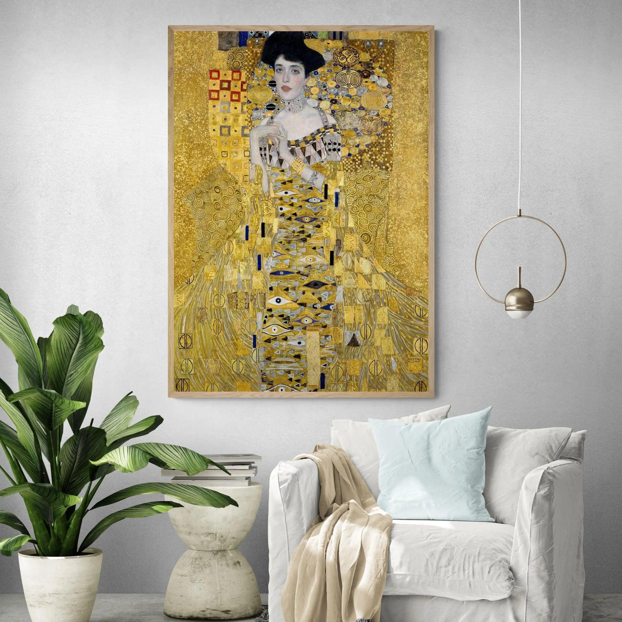Portrait of Adele Bloch-Bauer I by Gustav Klimt - Image 4