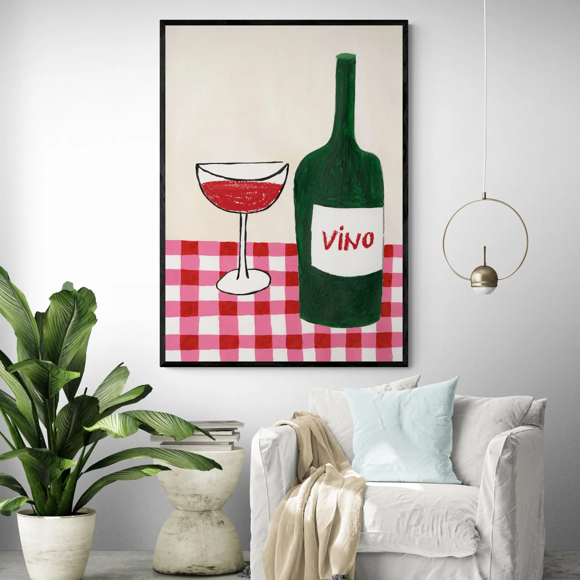 Wine Art Print | Byalmaklub - Image 2