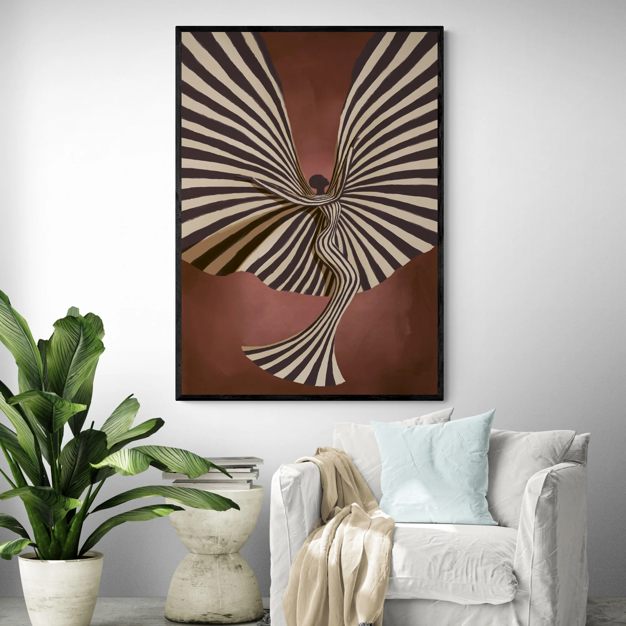 Silent Figure Art Print - Image 2