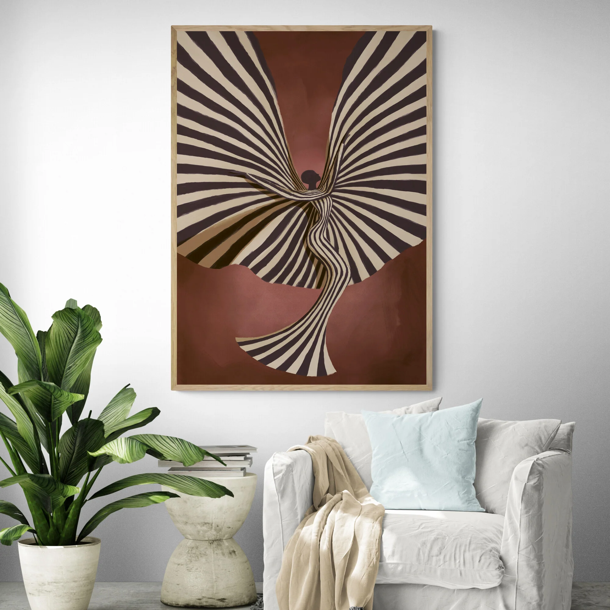 Silent Figure Art Print - Image 3
