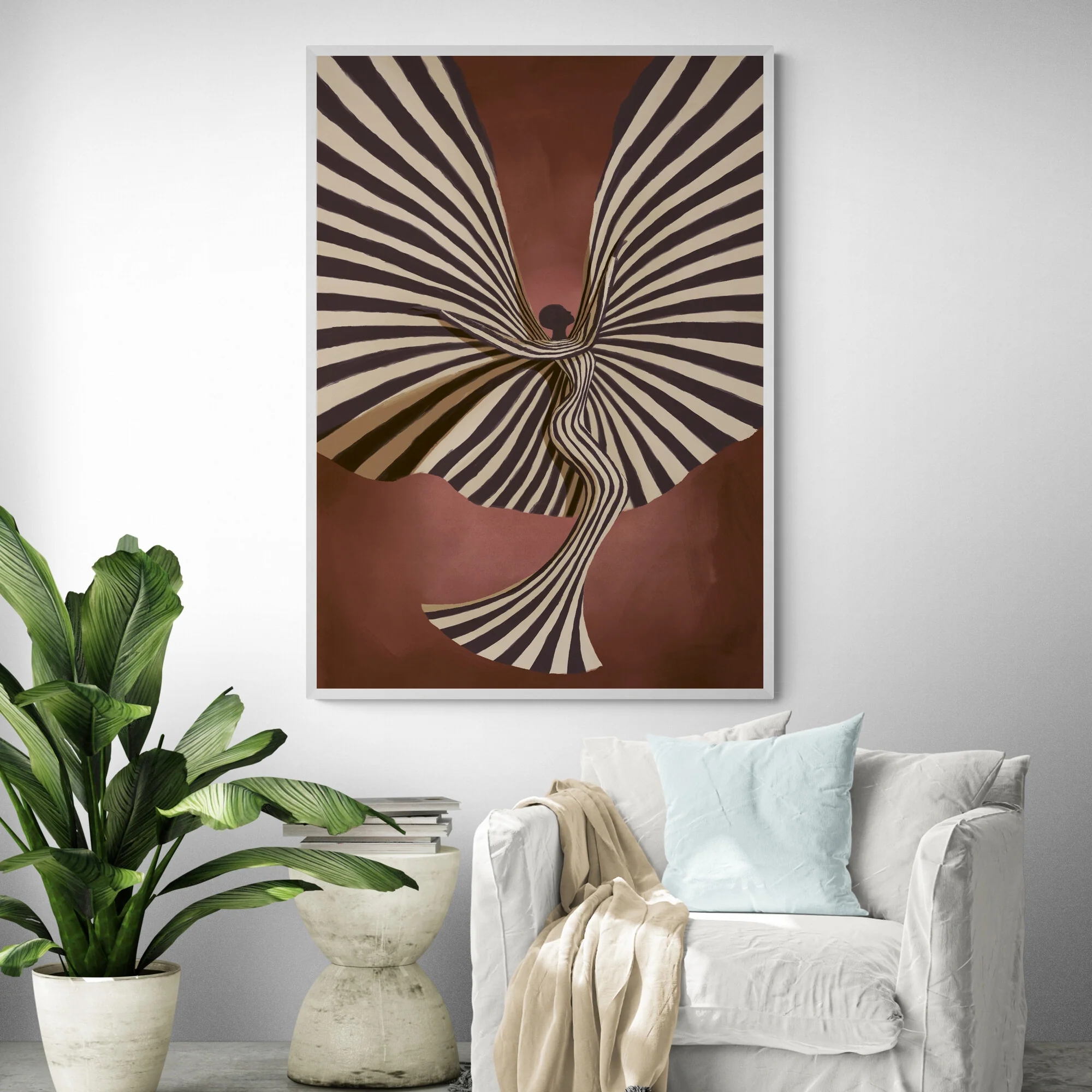 Silent Figure Art Print - Image 4