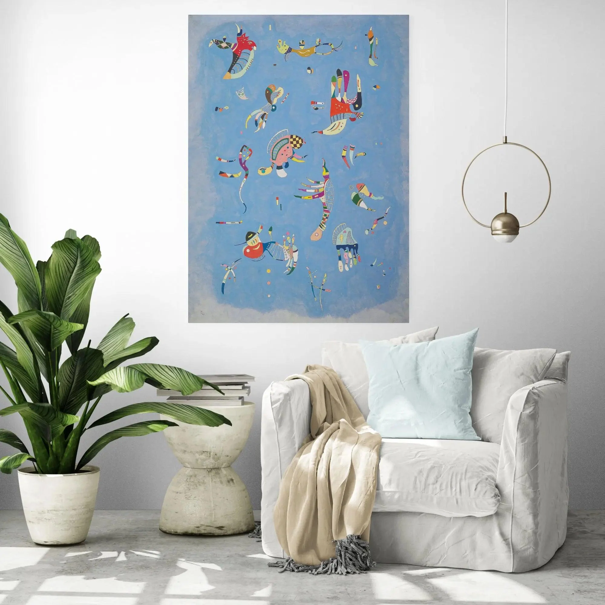Sky Blue 1940 by Wassily Kandinsky - Image 3