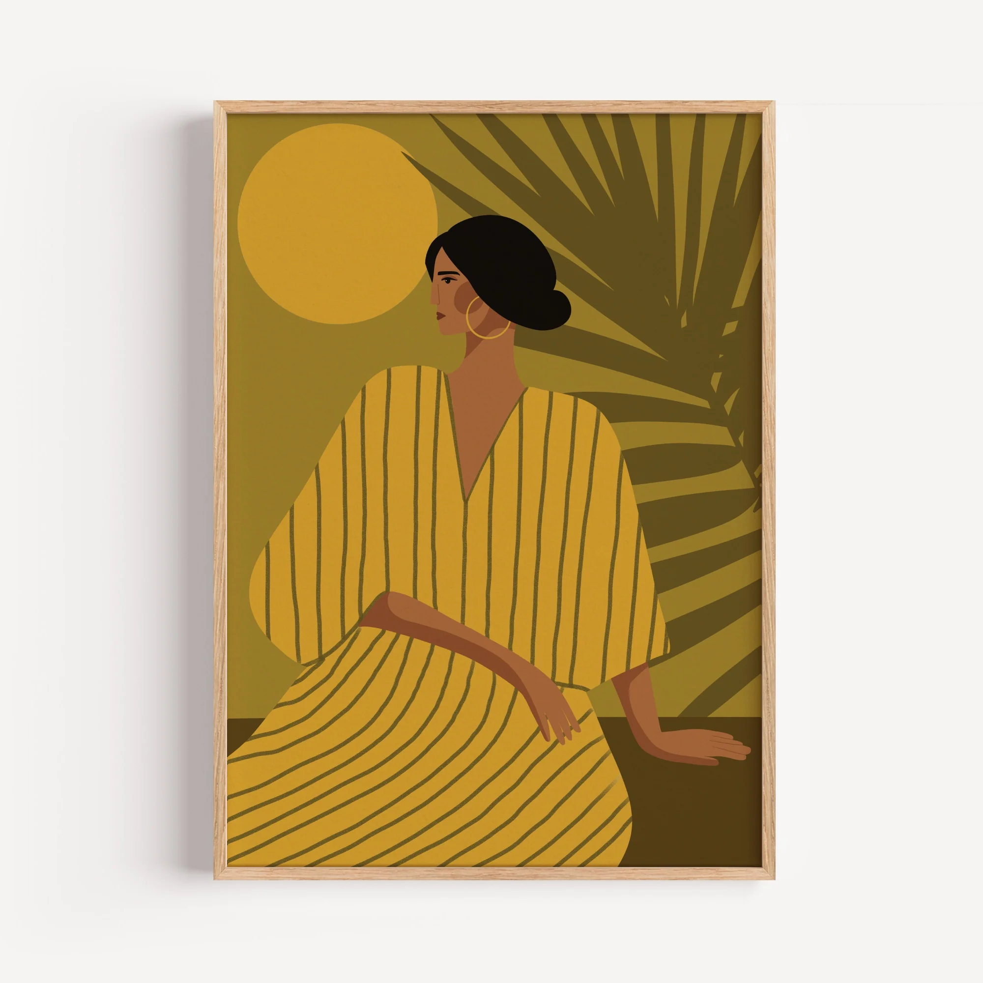 Soleil Woman Art Print