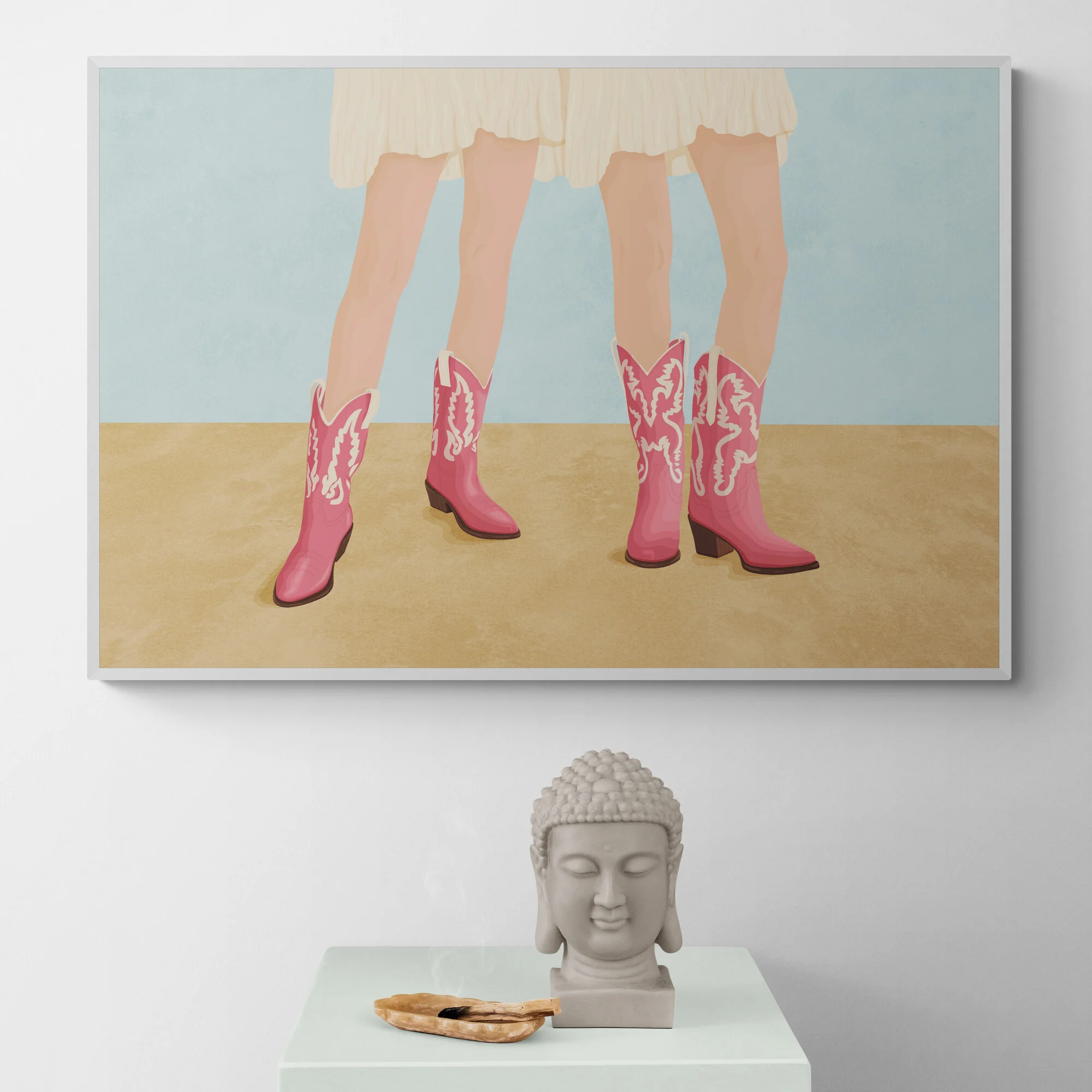 The Cowgirls Art Print - Image 4