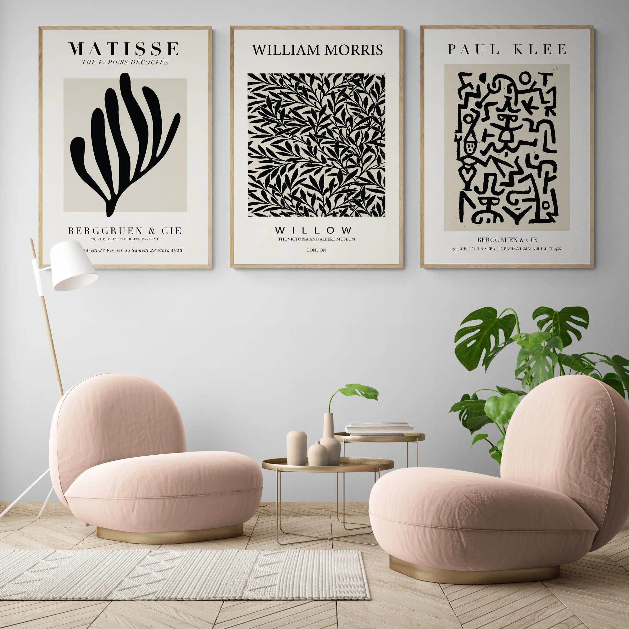 Midcentury Set of 3 Art Prints - Image 3