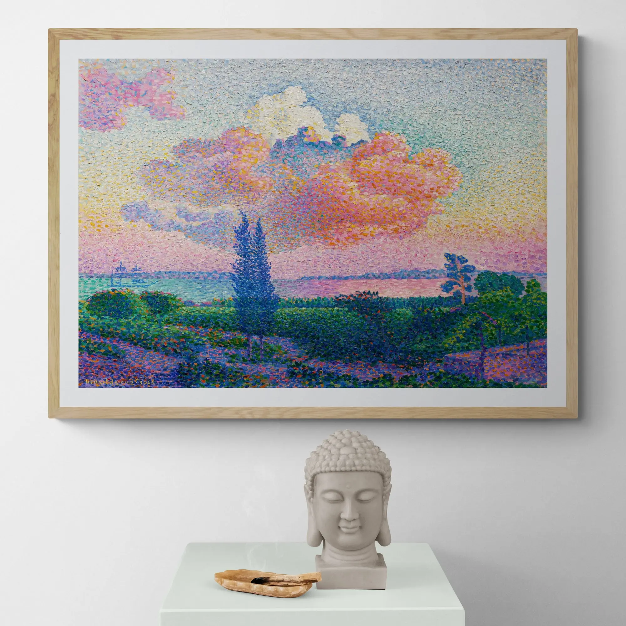The Pink Cloud by Henri-Edmond Cross
