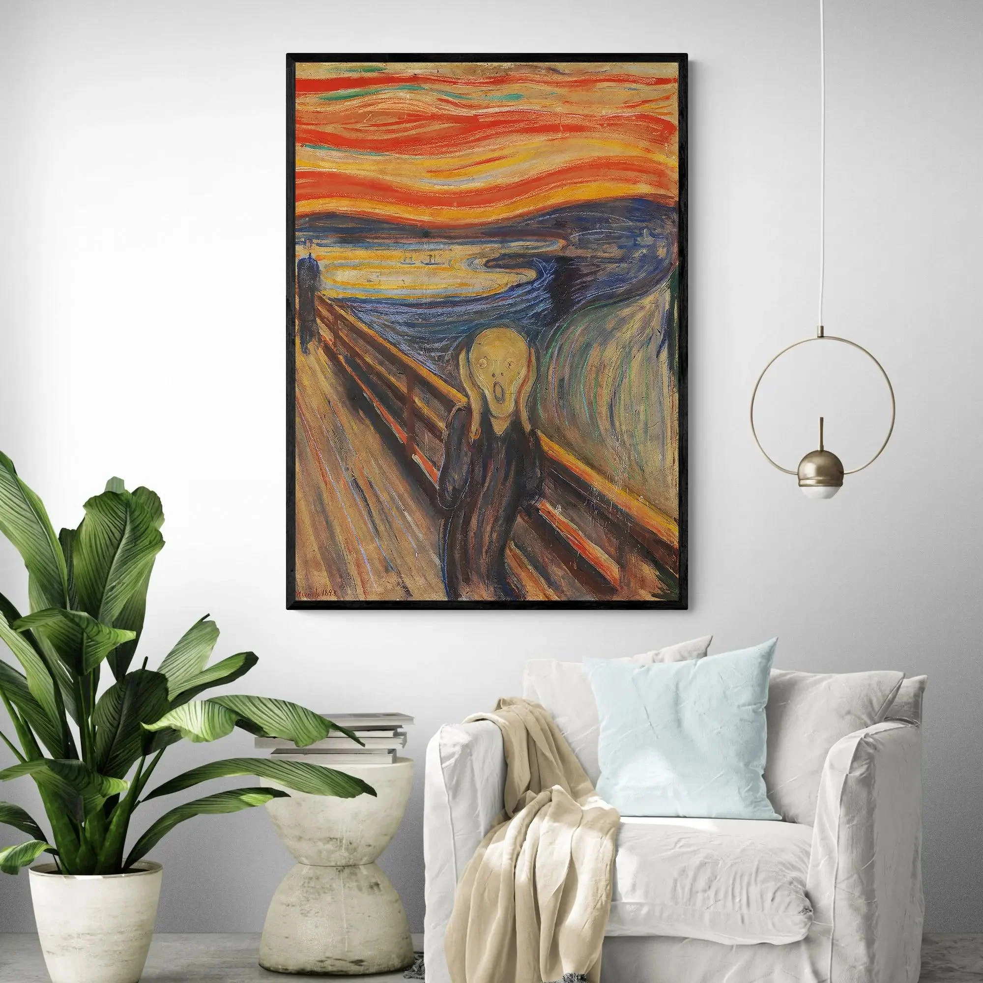The Scream 1893 by Edvard Munch - Image 2