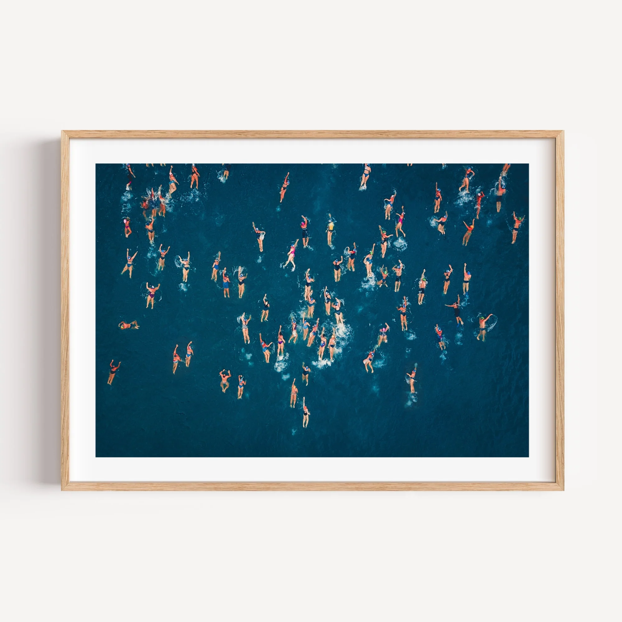 The Swimmers - White Border