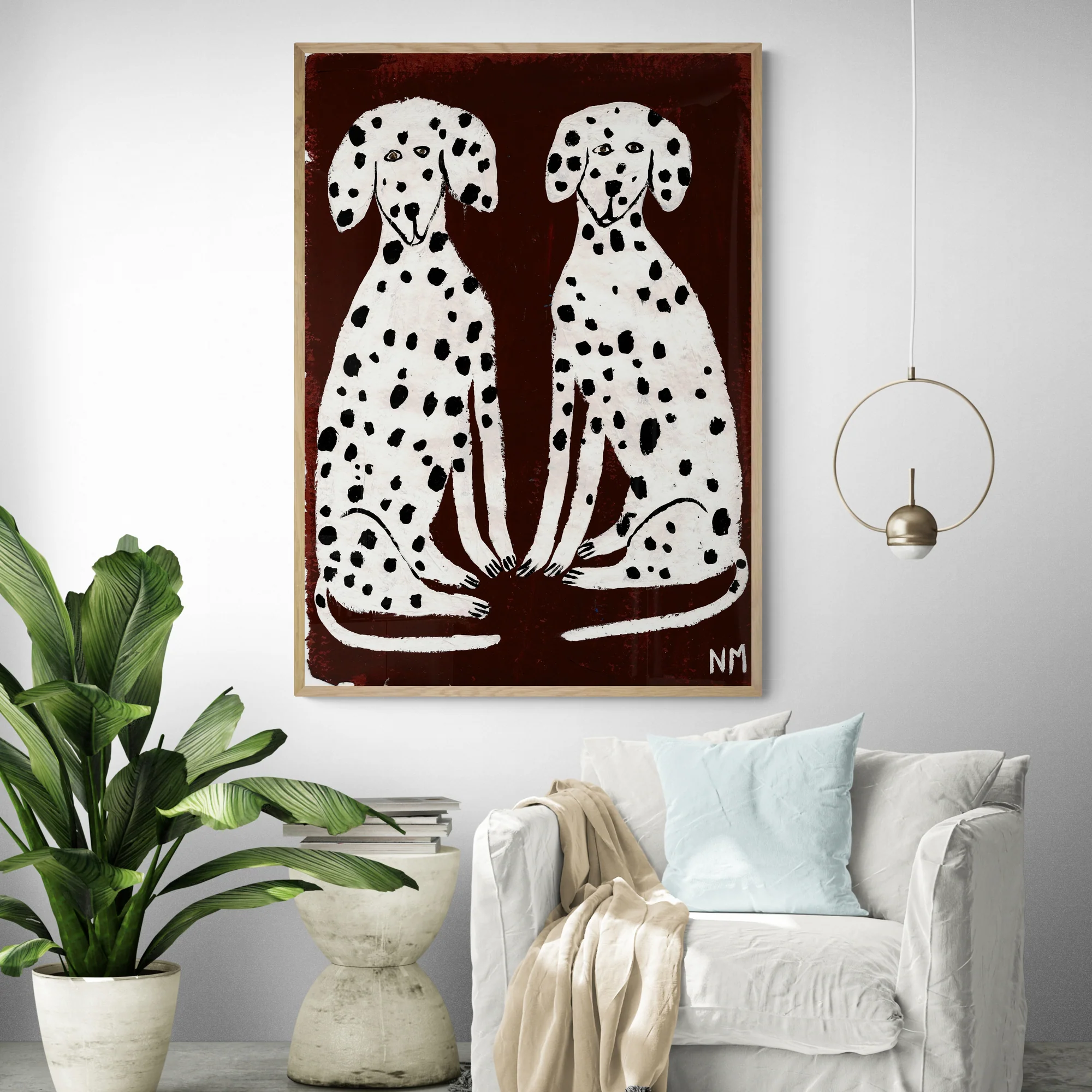 Two Dalmatians by Nancy McKie - Image 4