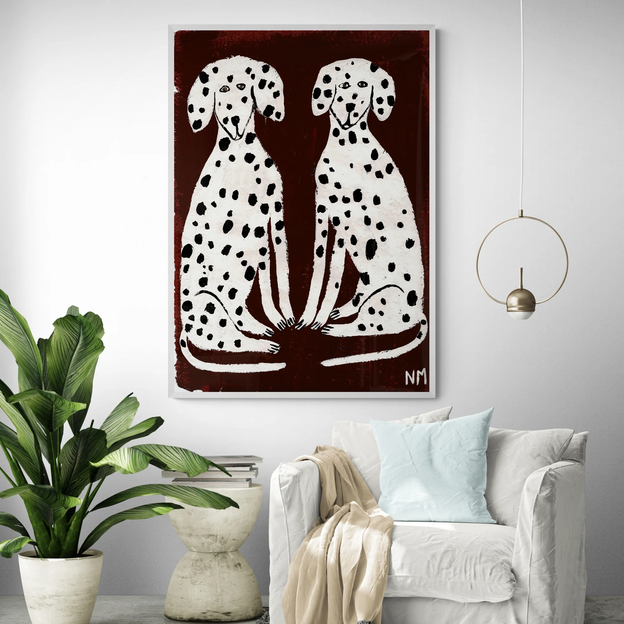 Two Dalmatians by Nancy McKie - Image 5