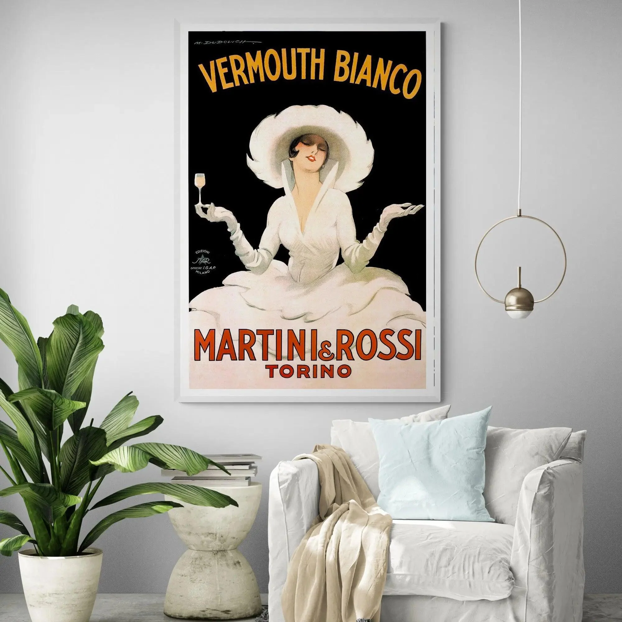 Vermouth Bianco Vintage Print - Image 4
