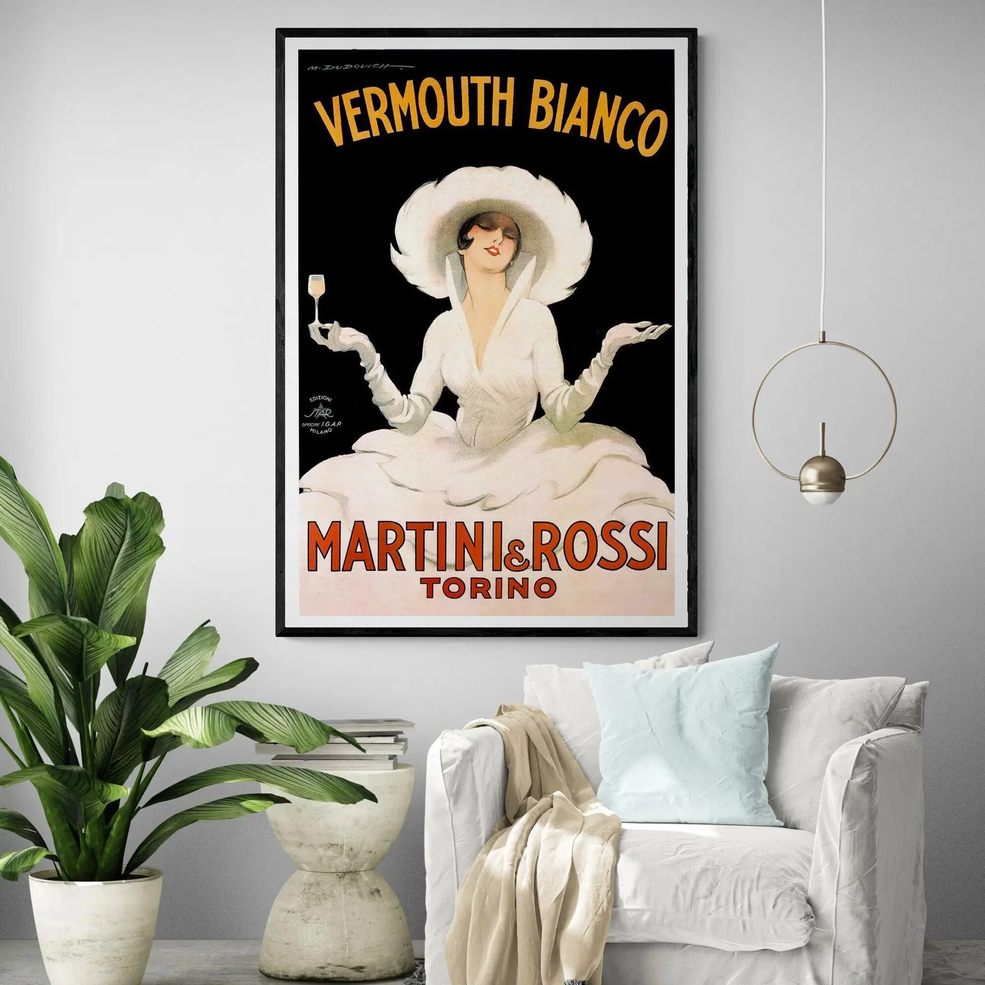 Vermouth Bianco Vintage Print - Image 5