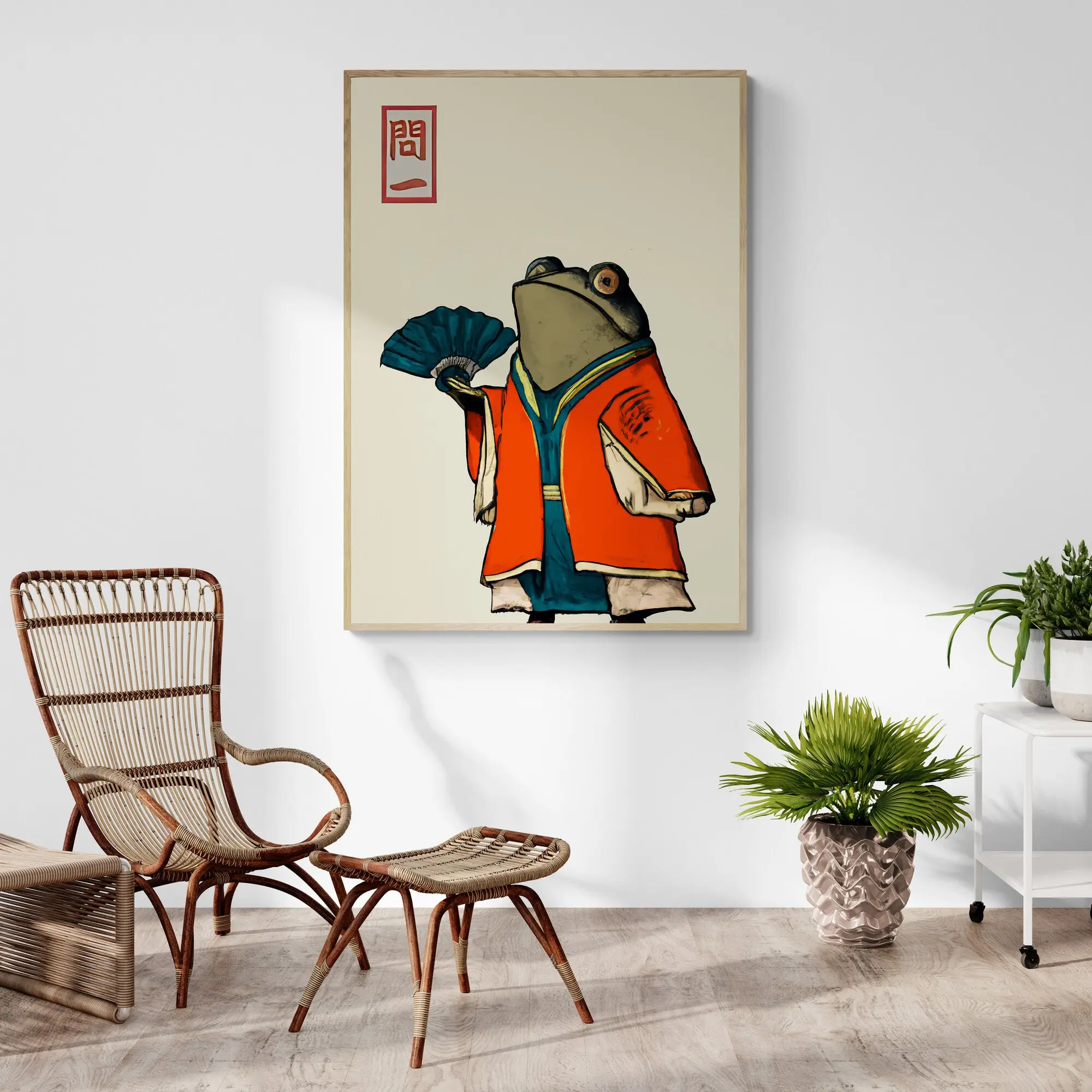 Vintage Japanese Frog - Image 3