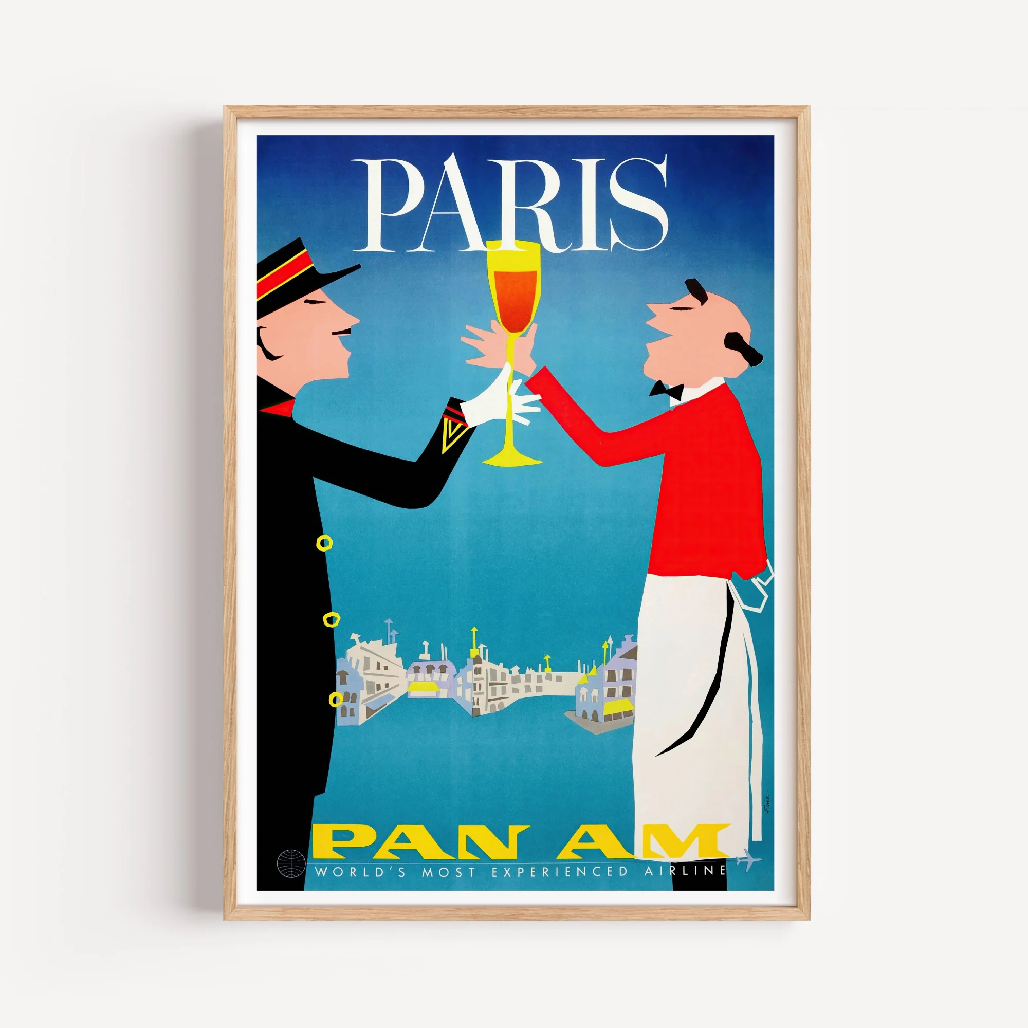 Vintage Paris Poster