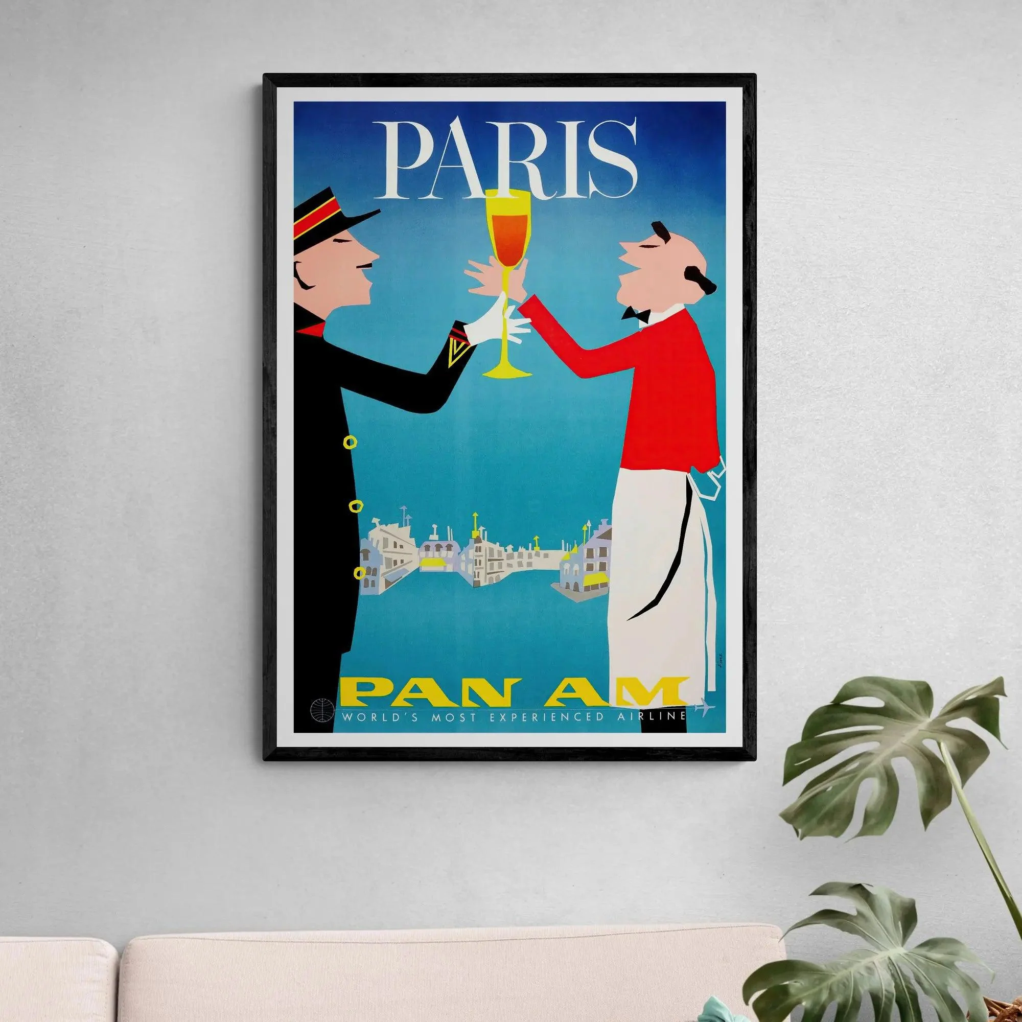 Vintage Paris Poster - Image 4
