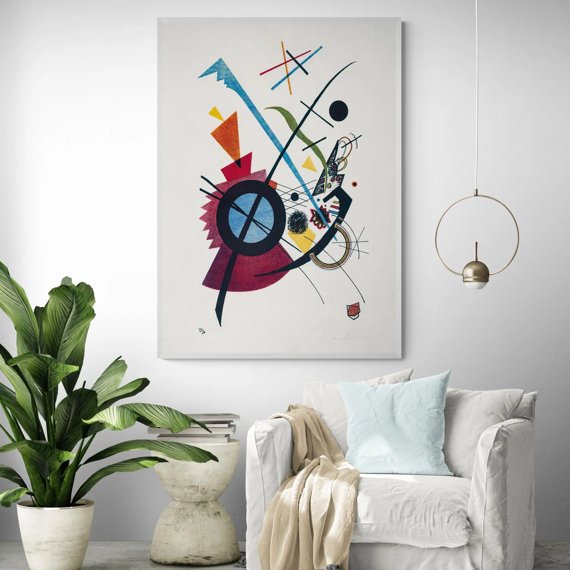 Violet 1923 by Wassily Kandinsky Art Print - Image 2