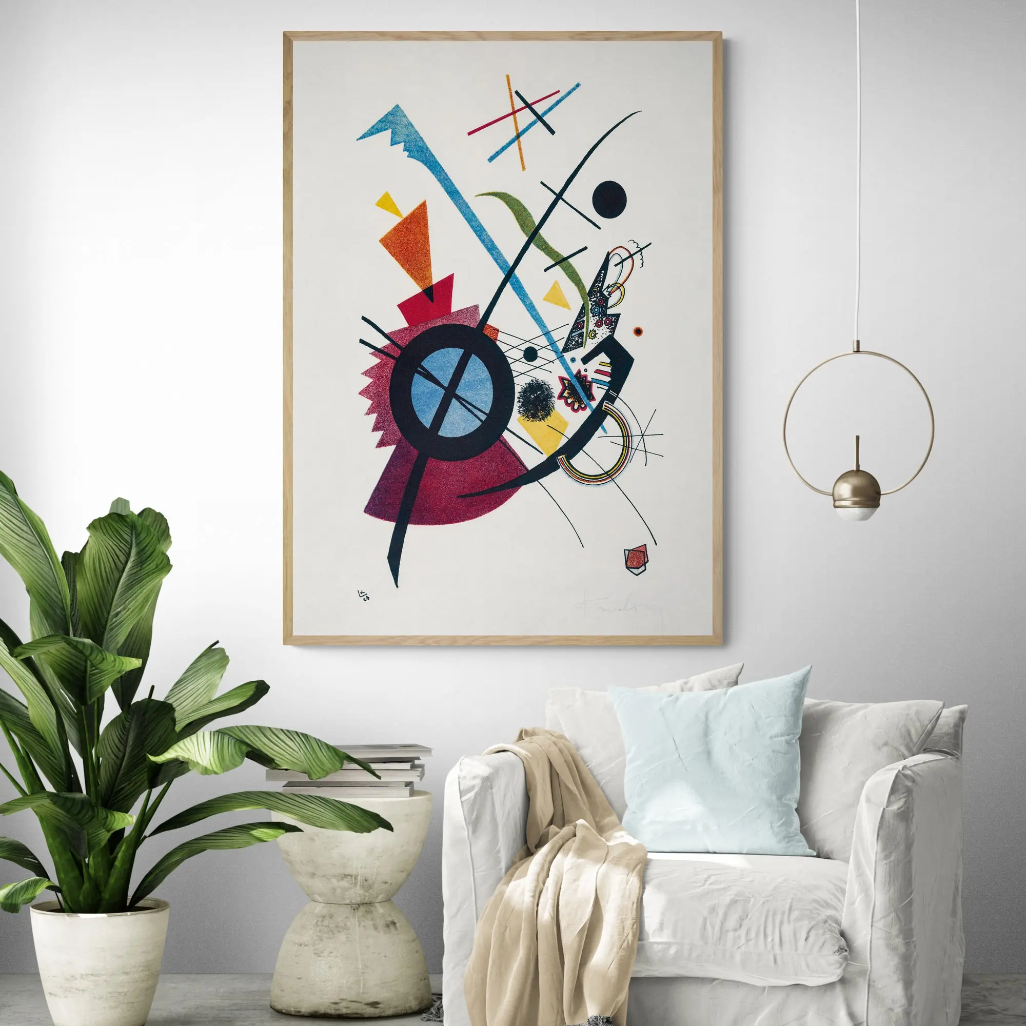 Violet 1923 by Wassily Kandinsky Art Print - Image 3