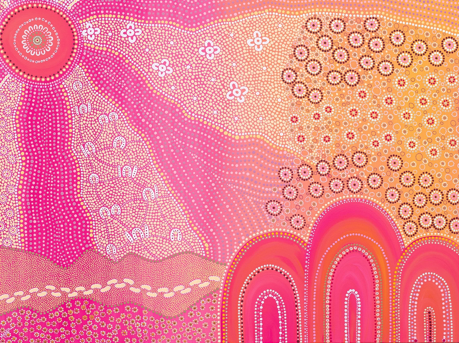 'Walk Together' Print by Domica Hill - Image 2
