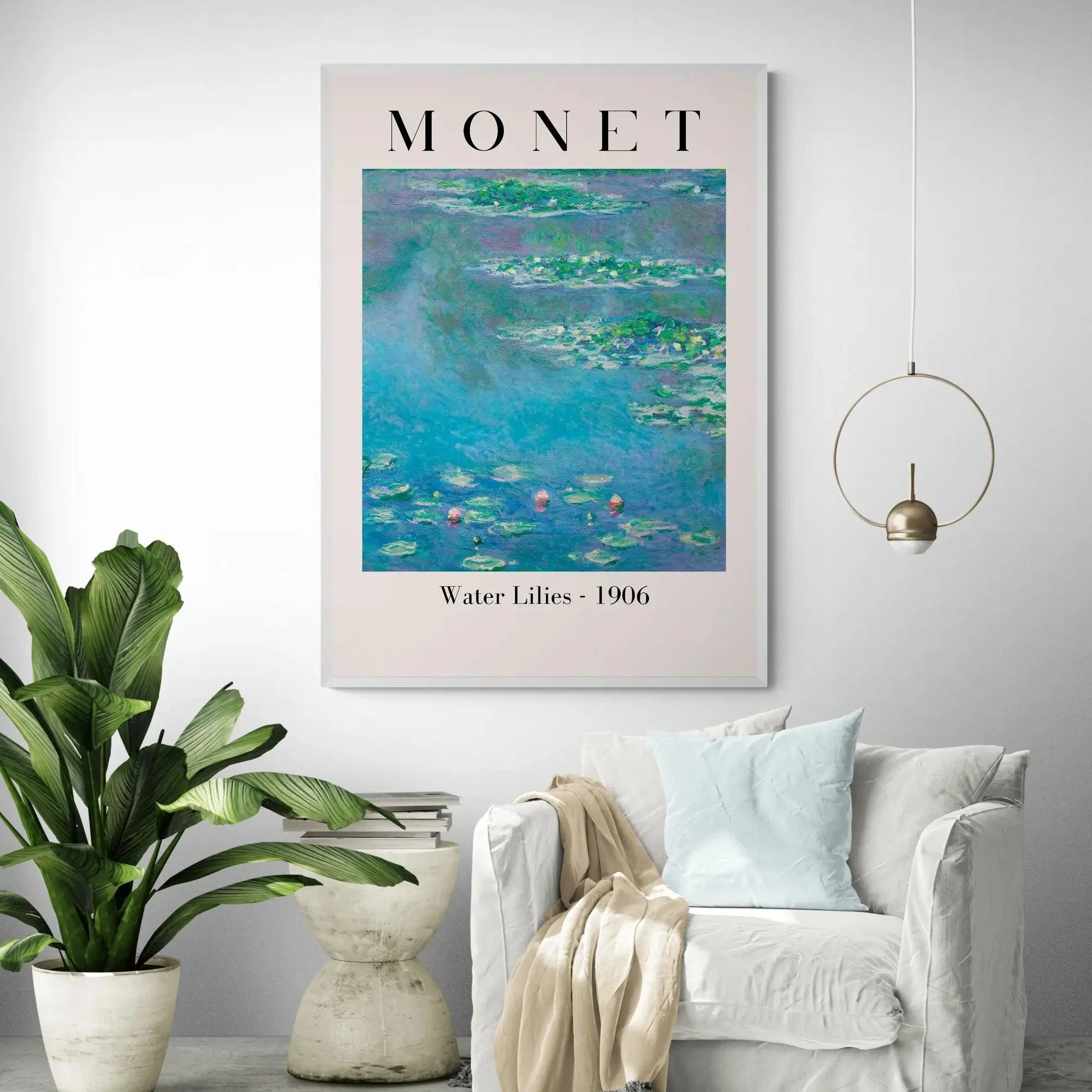 Water Lilies 1906 by Claude Monet - Image 3