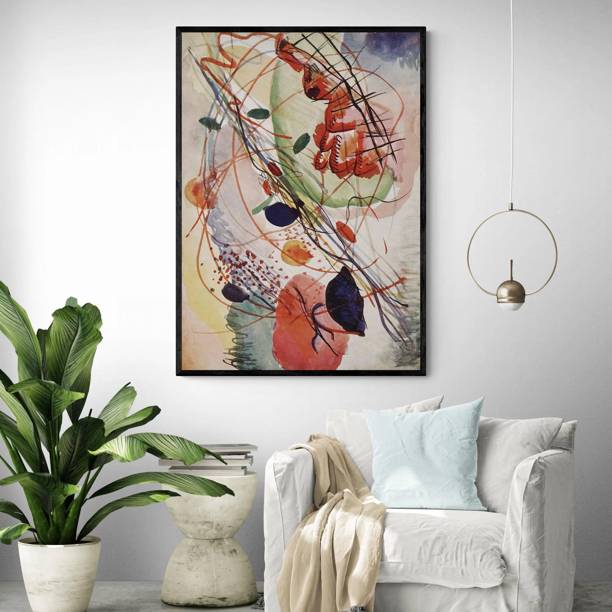 Watercolour Abstract by Wassily Kandinsky - Image 2