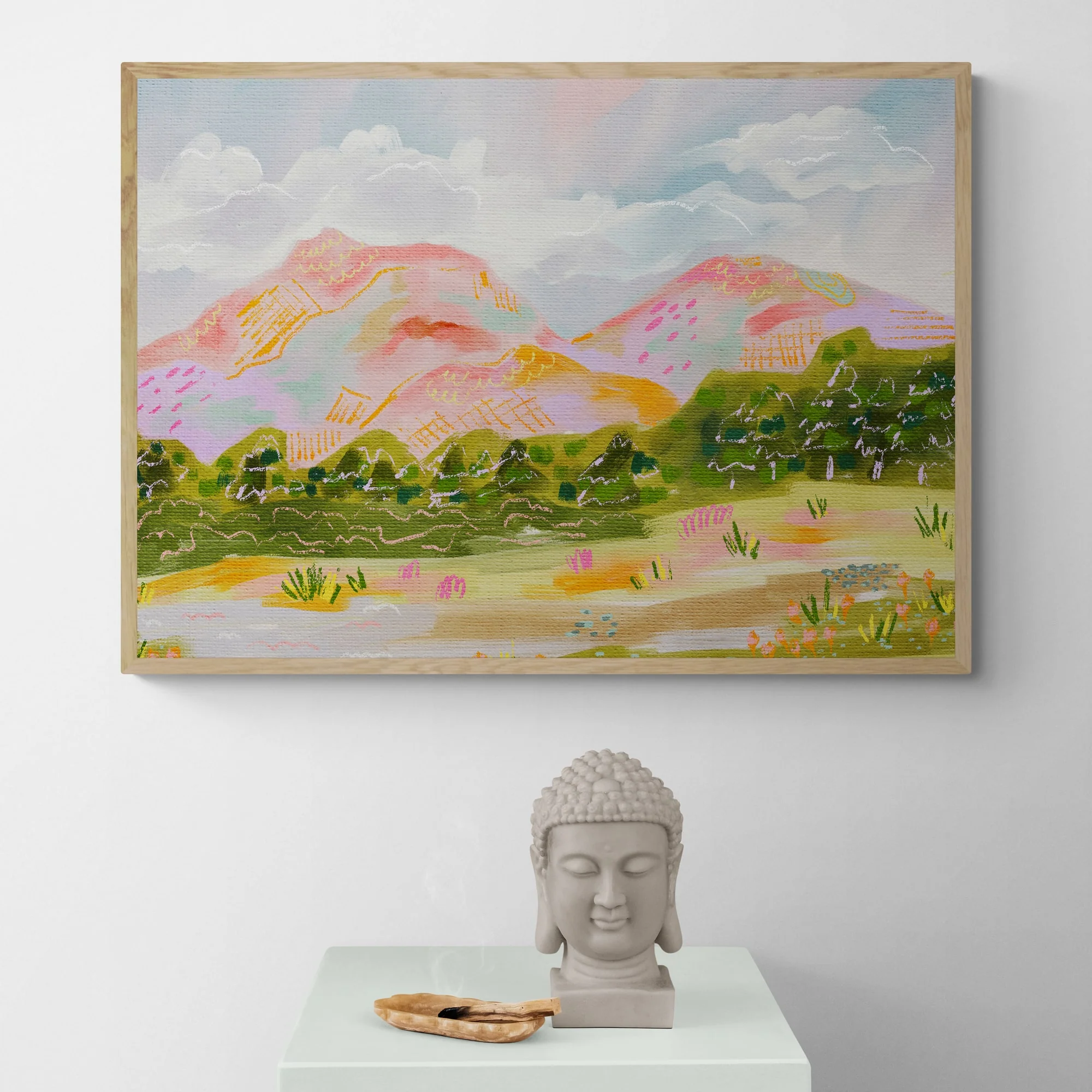 Pink Mountains by Kartika Paramita - Image 2