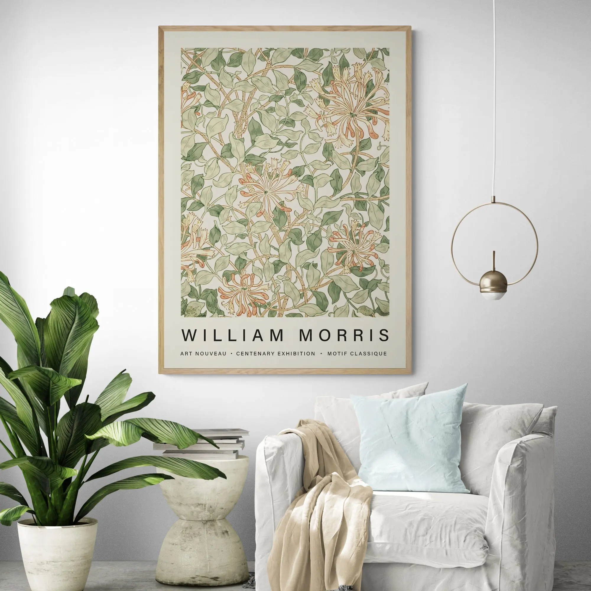 William Morris Exhibition Art Print - Image 2
