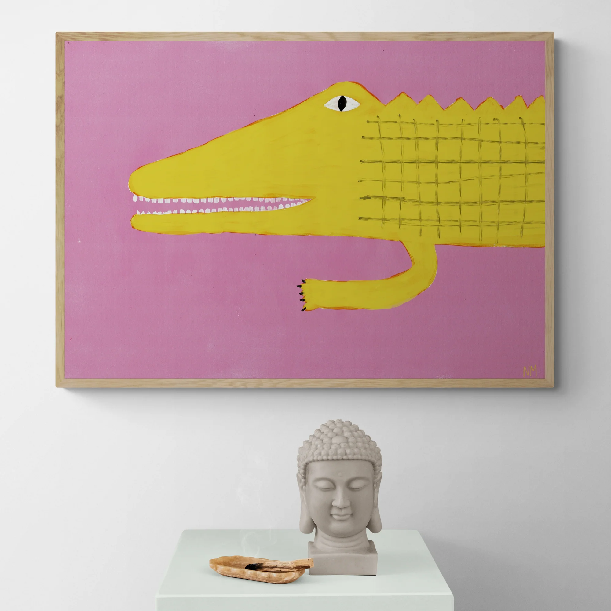 Yellow Crocodile by Nancy McKie - Image 4