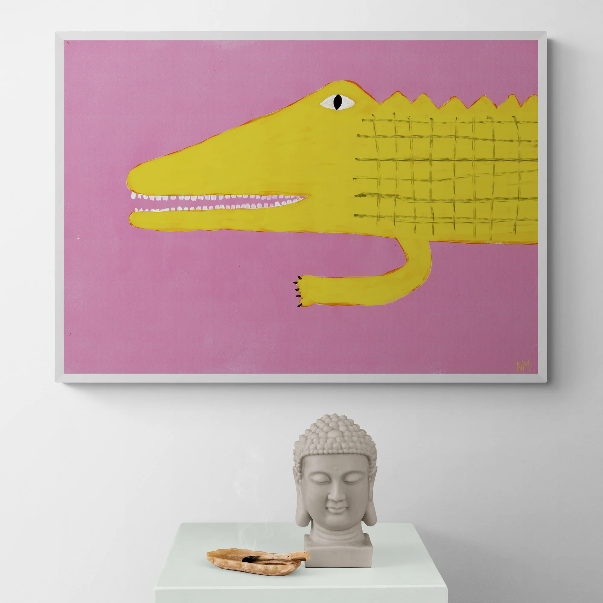 Yellow Crocodile by Nancy McKie - Image 5