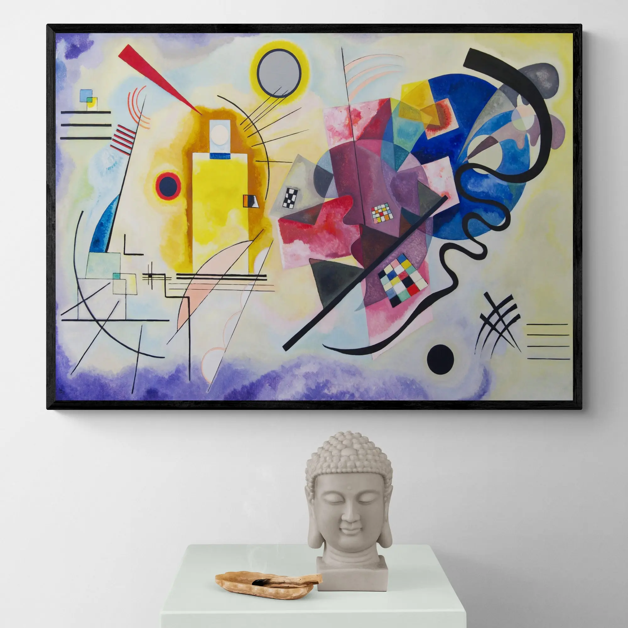 Yellow-Red-Blue Abstract by Wassily Kandinsky - Image 2